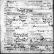 Elizabeth (Hubbard) Klapp - Death Certificate