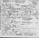 Ernest Frederick Frey - Death Certificate