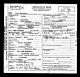 Fred Blanchard - Death Certificate
