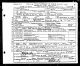 Robert Lee O'Day - Death Certificate