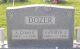 Albert Gerald and Kathryn Jane Dozer - Headstone
