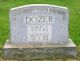 Albert P and Alice R Dozer - Headstone