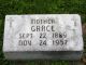 Grace Bradle - Headstone
