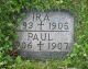 Ira and Paul Balenger - Headstone