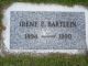 Irene E Bartlein - Headstone Irene E Bartlein - Headstone