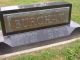 Irene Ruth Cavill and John Briggs Burcham - Headstone