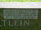 Leon H Bartlein - Headstone Leon H Bartlein - Headstone