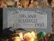 Orland Belongie - Headstone