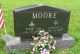Robert P and Josephine R Moore - Headstone