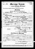 Archibald McGilp and Ida E [Mustard] Sovereign - Marriage License