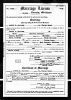 Arnold B Carvener and Thelma (Sloane) Dozer - Marriage License Arnold B Carvener and Thelma (Sloane) Dozer - Marriage License