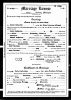 David McNellis and Anna [Person] Wellman - Marriage License