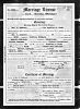 George F Lawrence and Angeline R Lietz - Marriage License George F Lawrence and Angeline R Lietz - Marriage License
