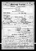 Kermit Sundling and Doris Birch - Marriage License