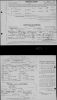 Louis Frank and Clara [Ennis] McDonald - Marriage License