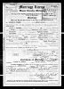 Louis J Towers and Betty Cavill - Marriage Certificate