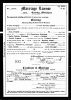 Tony Gregory and Dorothy Zimmel - Marriage Certificate