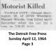 Gerald Hartmeyer - Motorist Killed