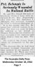 Pvt Belongie is Seriously Wounded in Holland Battle