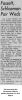 Warren Allen Schloeman and Ada Louise Fassett - Marriage Announcement