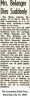 Bertha Mae Balenger - Obituary