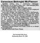 Genevieve [Belongie] McPherson - Obituary