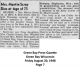 Henrietta Elizabeth [Graves] Scray - Obituary