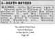 Nellie (McCartney) Allison - Death Notice
